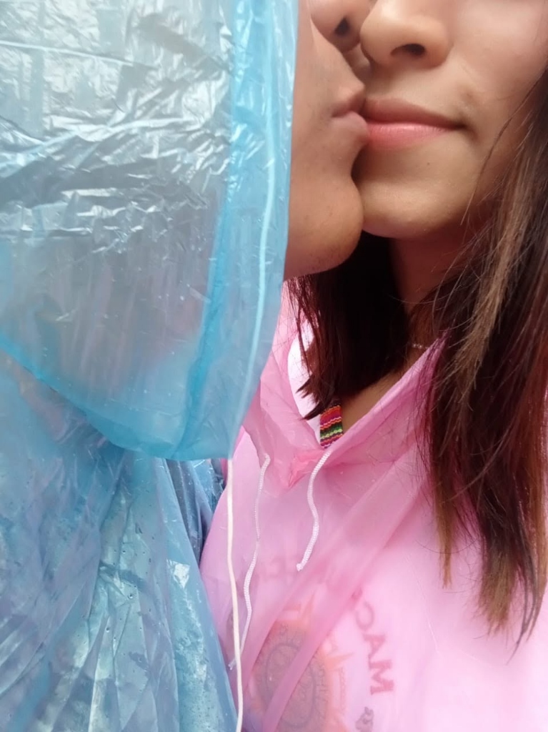 Bajo la lluvia